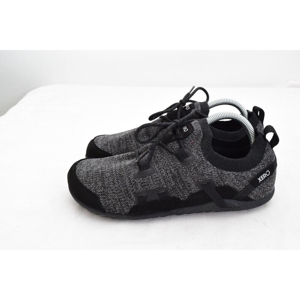 Xero Shoes Womens 10 Gray Knit Zero Drop Minimalist Barefoot Oswego Sneaker